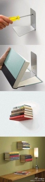 Fun ways to Display Books - Broke and Healthy 