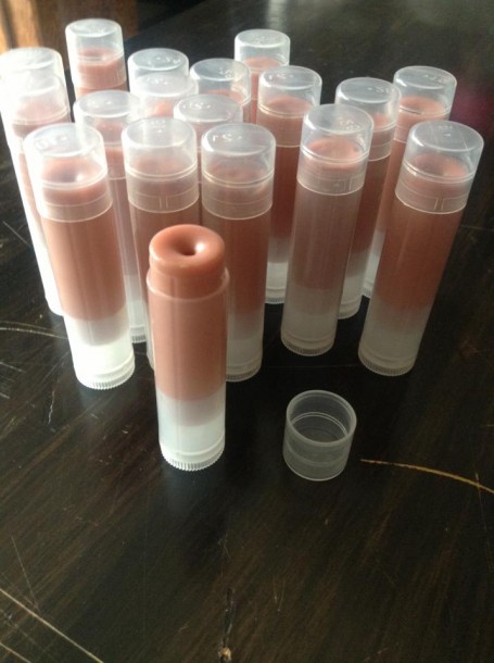 broke and healthy lip balm