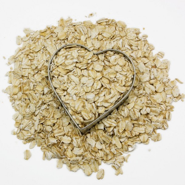 bigstockphoto_Heart_Filled_With_Oatmeal_Surr_4998868