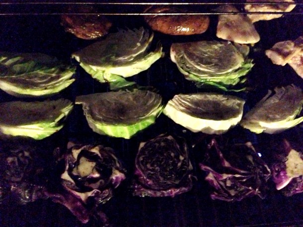 Grilled Red Cabbage Steaks - 16¢