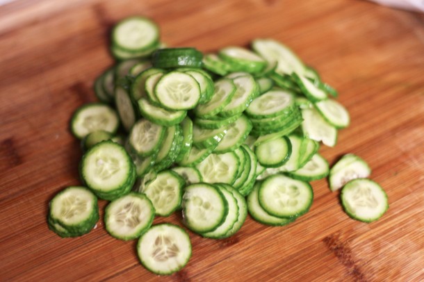 Tangy Cucumber Radish Salad - www.BrokeandHealthy.com (4)