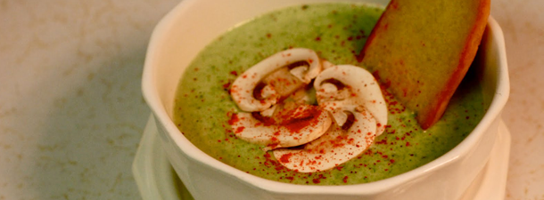 Spinach Pepper Soup – $.60