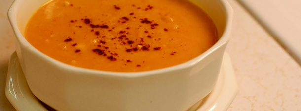 Thai Sweet Potato Coconut Chicken Soup – $.80