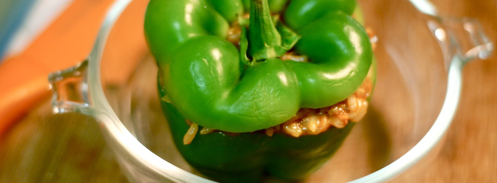 Chorizo, Veggies & Rice Stuffed Bell Peppers – $1.66