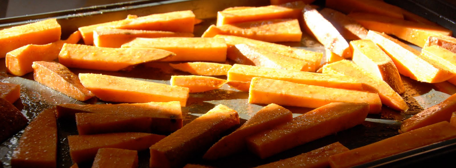 Baked Sweet Potato Fries – $.55