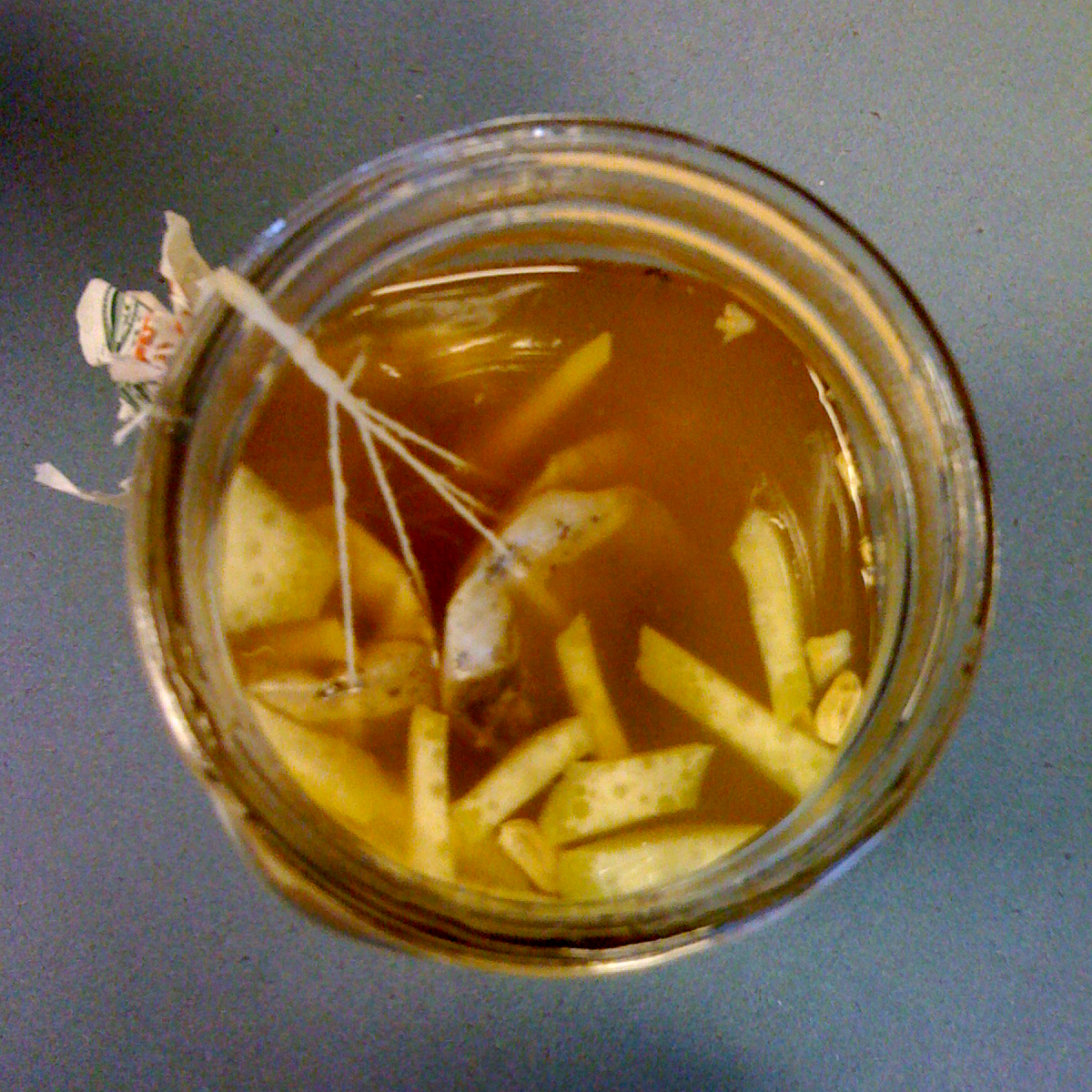 Lemon Ginger Honey Green Tea Concoction to Battle Your Cold