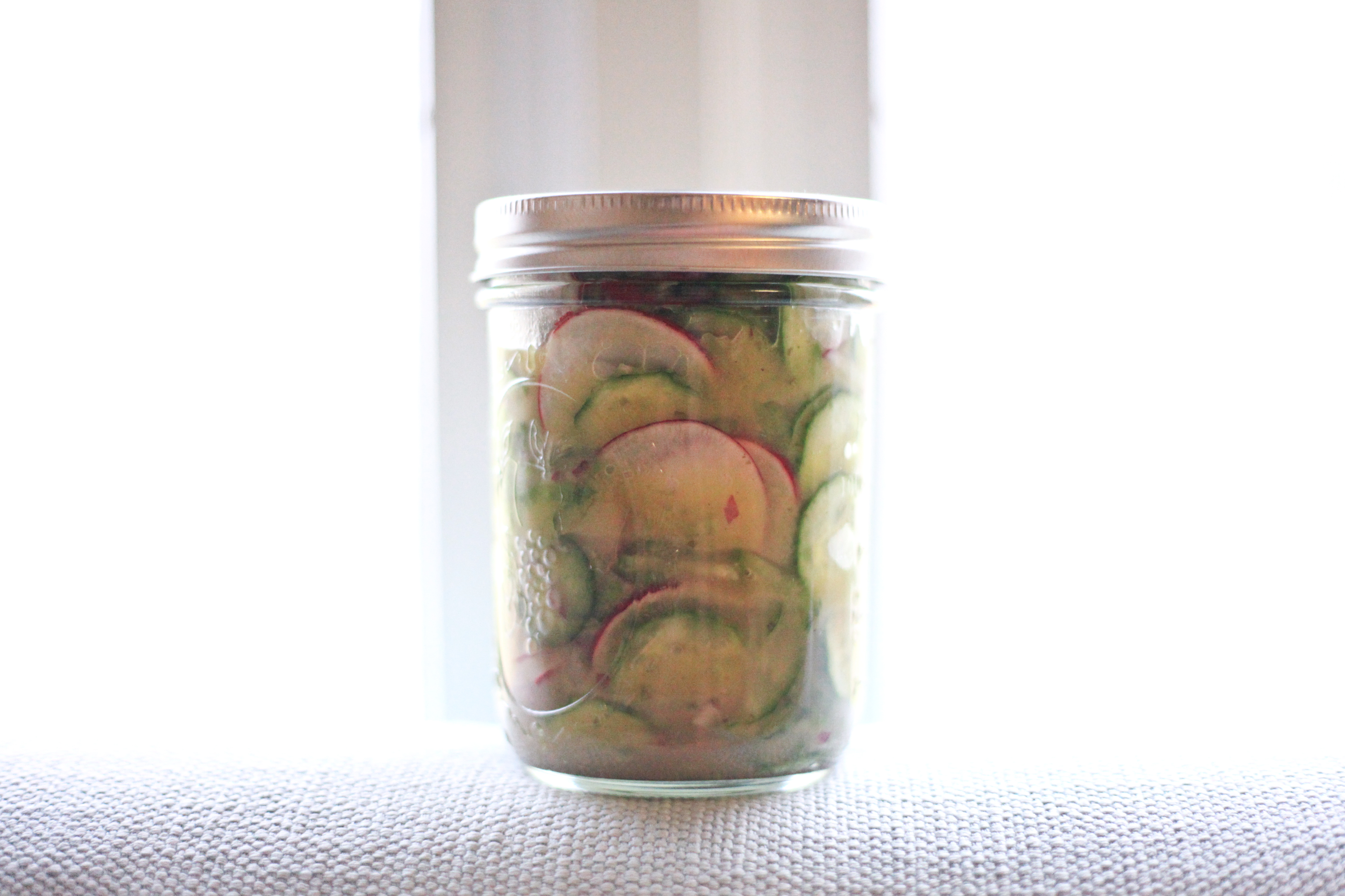 Tangy Cucumber Radish Salad – 56¢ per serving